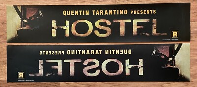   Hostel (2005) - Eli Roth - Double-Sided - Movie Theater Mylar / Poster 5x25