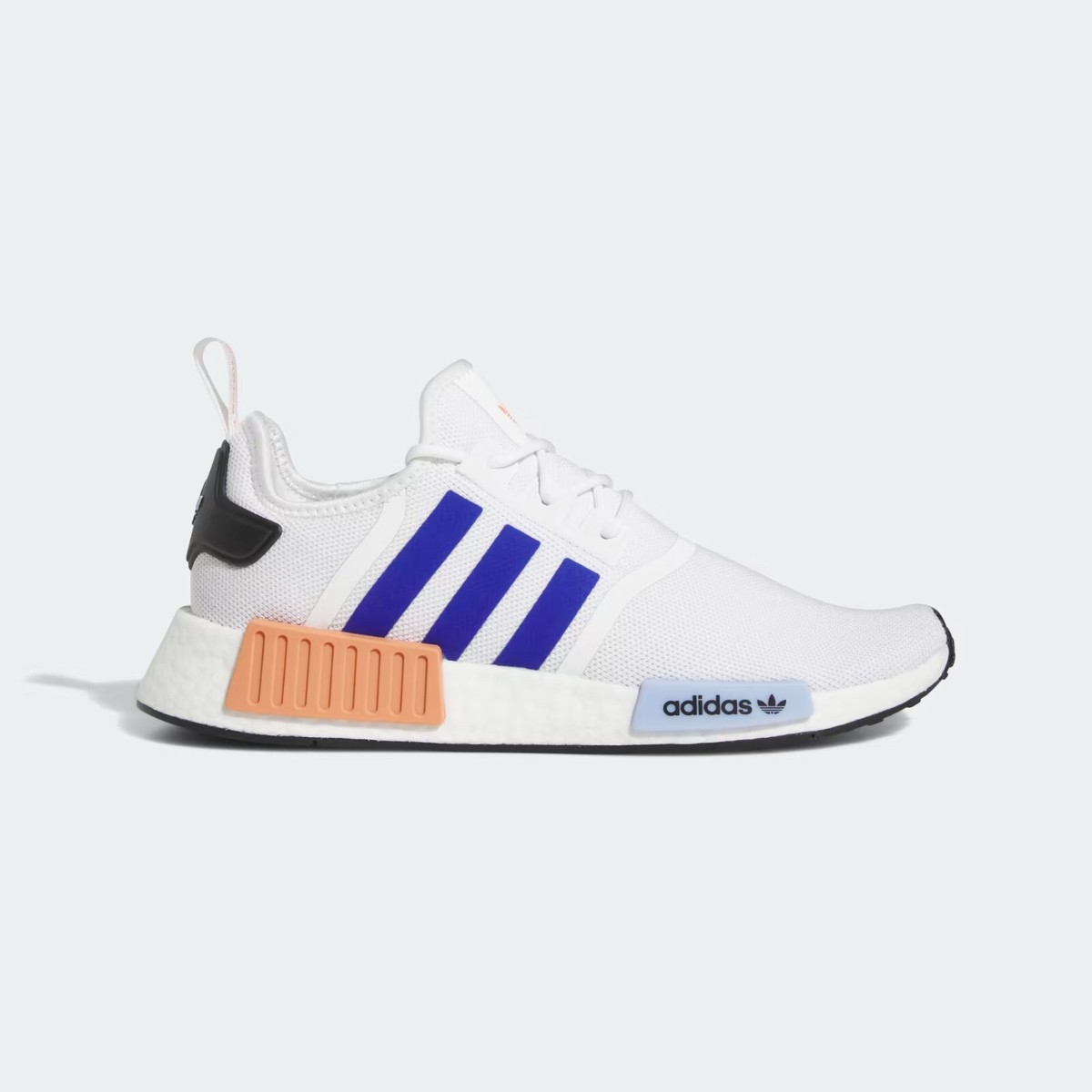 NEW Adidas NMD_R1 Men's Shoes Cloud White/Semi Lucid Blue/Core Black Size  8.5 | eBay