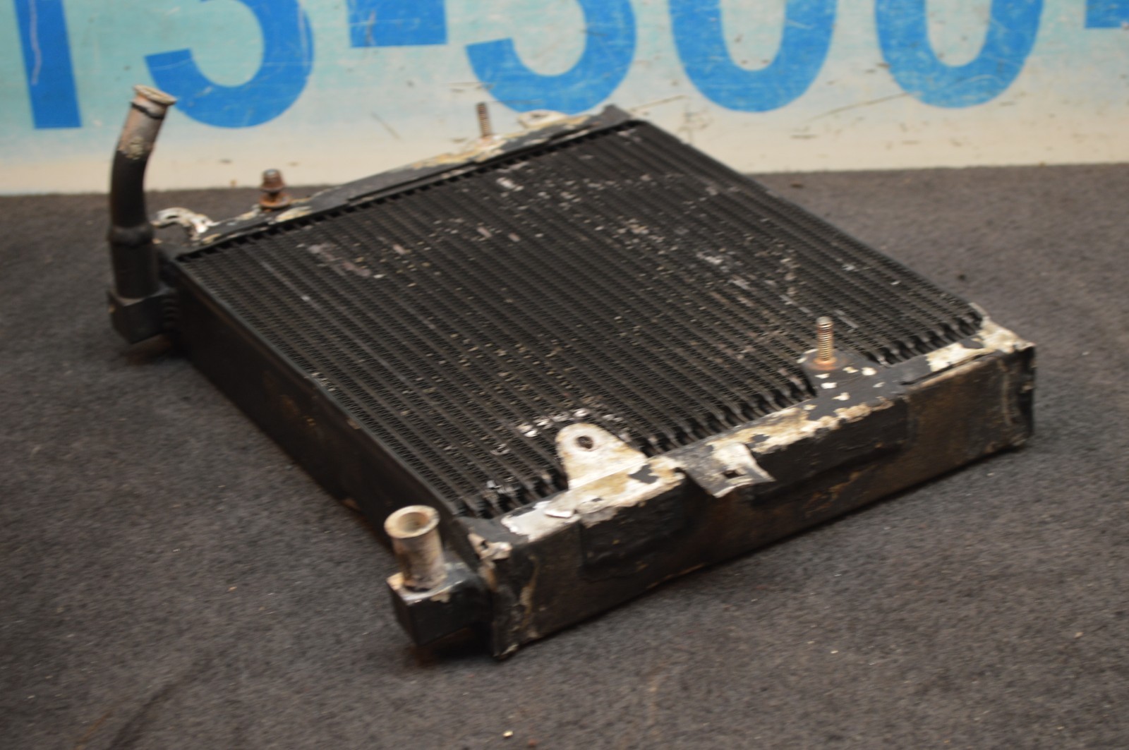 05-09 BENTLEY ARNAGE TURBO 6.75L V8 RIGHT SIDE ENGINE MOTOR OIL COOLER ASSEMBLY