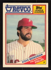1988 Topps Revco League Leaders  #11 Steve Bedrosian  Philadelphia Phillies