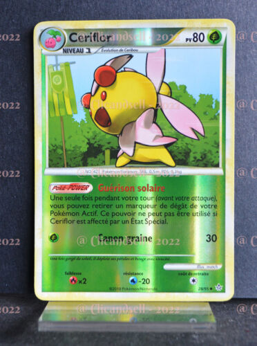 carte Pokémon 28/95 Ceriflor 80 PV HS Déchainement NEUF FR - Photo 1/1