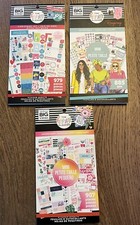 Happy Planner Lot of 3 Sticker Books MAMBI Christmas, Happy, Everyday Journal