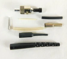 ST Fiber Connectors AMP 504034-1 Rev M LightCrimp 125um MM