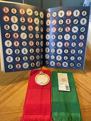 2 Christmas Cross Stitch Fingertip Hand Towels + 100 Mini Designs Gloria & Pat