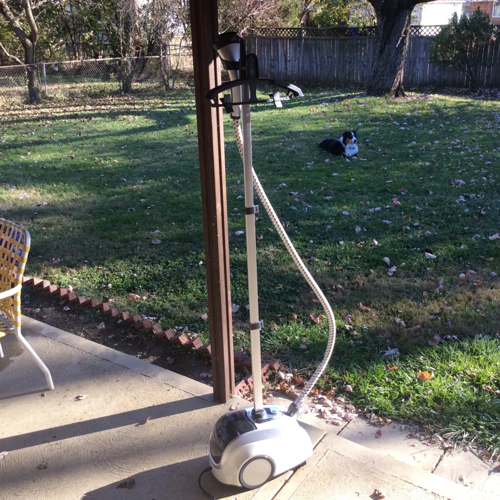 Steamer - PurSteam Clothes Steamer by Intertek. Canister, Hose, Extnd Hang Pole
