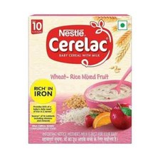 Nestle Baby Cereal with Milk, Wheat-Rice Mixed Fruit Free Shipping World Wide