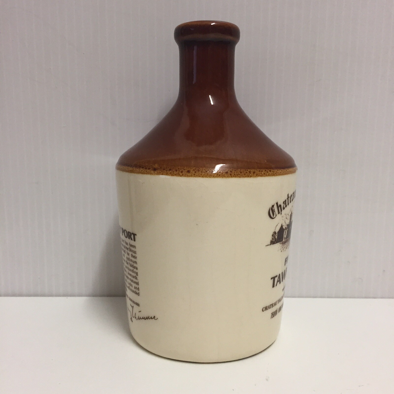 Vintage Chateau Yaldara Fine Old Tawny Port Ceramic Jug Elischer