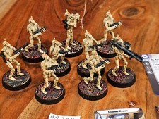 Star Wars Legion FFG Separatists B1 Battle Droids Very Well Painted x9 AA298