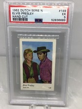 1962 Dutch Serie N #149 Elvis Presley PSA 5 (Pop 8, 5 higher) ( Rock Music)