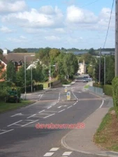 PHOTO  LOOKING DOWN CHURCH LANE CLAYDON 2007