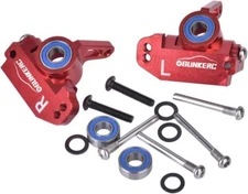 Caster Block Steering Blocks Upgrade for Traxxas 1/10 2WD Slash Stampede Rustler