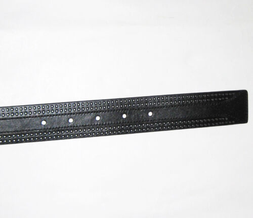 Cinturón de golf para hombre negro claro - cuero de vaca 34"-86 cm - Imagen 4 de 5