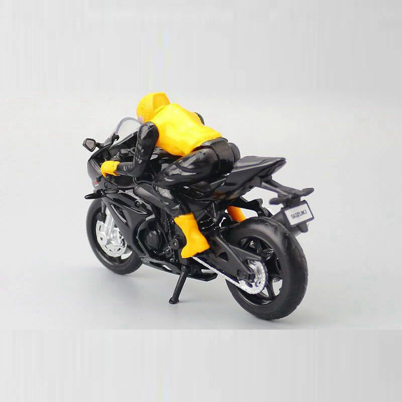 1:18 Suzuki GSX-R1000 Motorcycle Model Diecast Boys Toys for Kids Gifts Black - Image 4 of 4