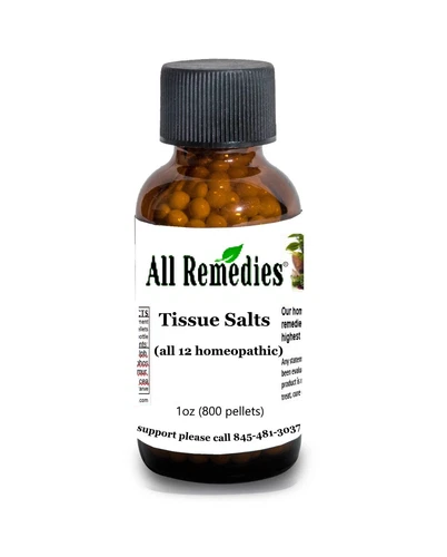 Cell Salt 12 Tissue Schuessler cell salt mineral Lactose Free homeopathy kosher