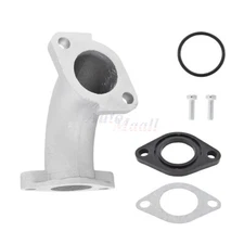 26mm Intake Manifold Pipe For 110cc 125cc 140cc ATV Dirt Pit Bike Go Kart Quad