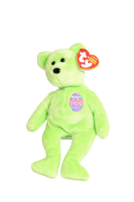 NWT Ty Beanie Baby 2007 Eggs Green Teddy Bear with Tag | eBay
