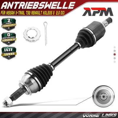Antriebswelle Vorne Links Automatikgetriebe für Nissan X-Trail Renault Koleos II