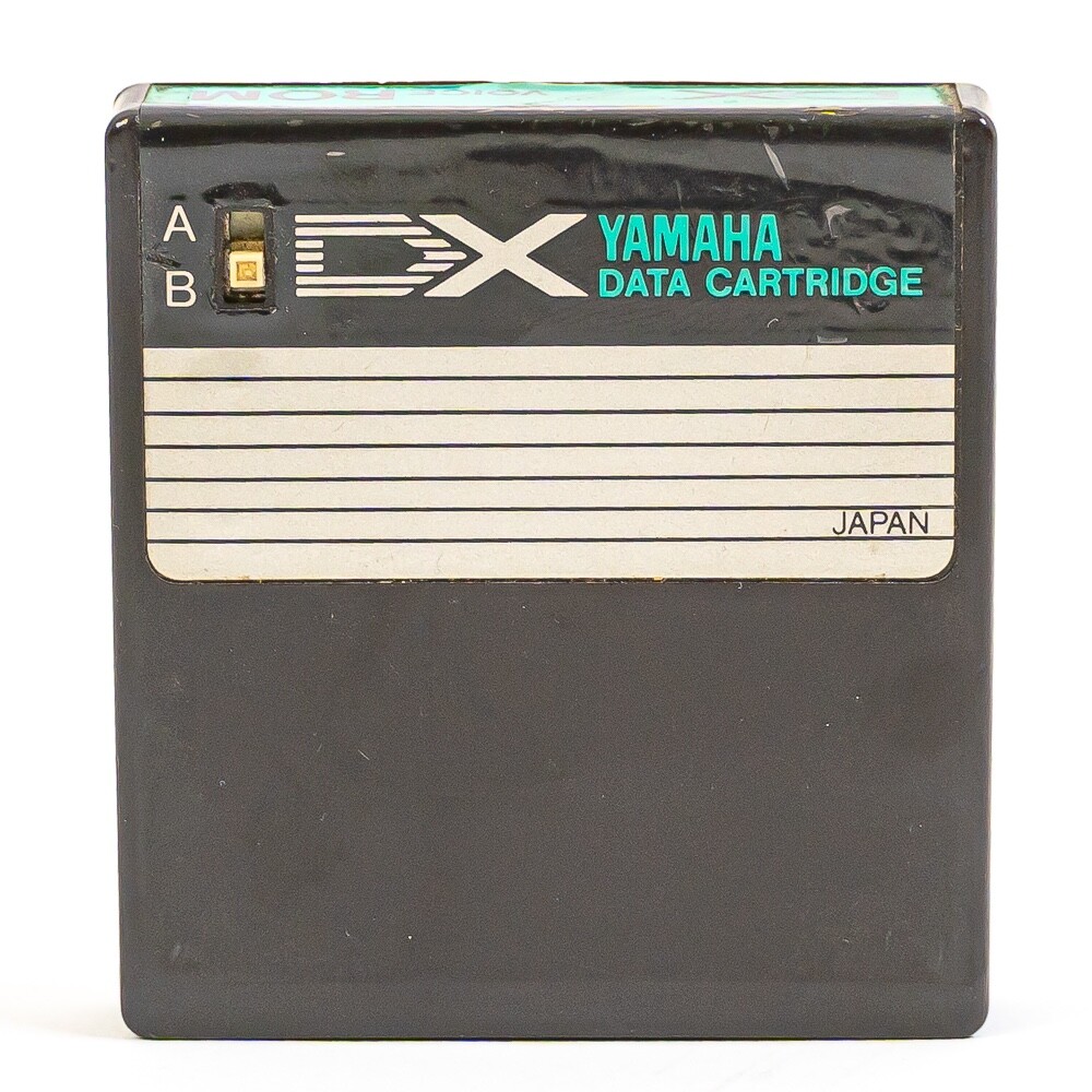 YAMAHA 「 VRC-102 」DATA CARTRIDGE fof DX7 Yamaha DX7 VRC-102 Wind Instrument Group Soundbank ROM Card