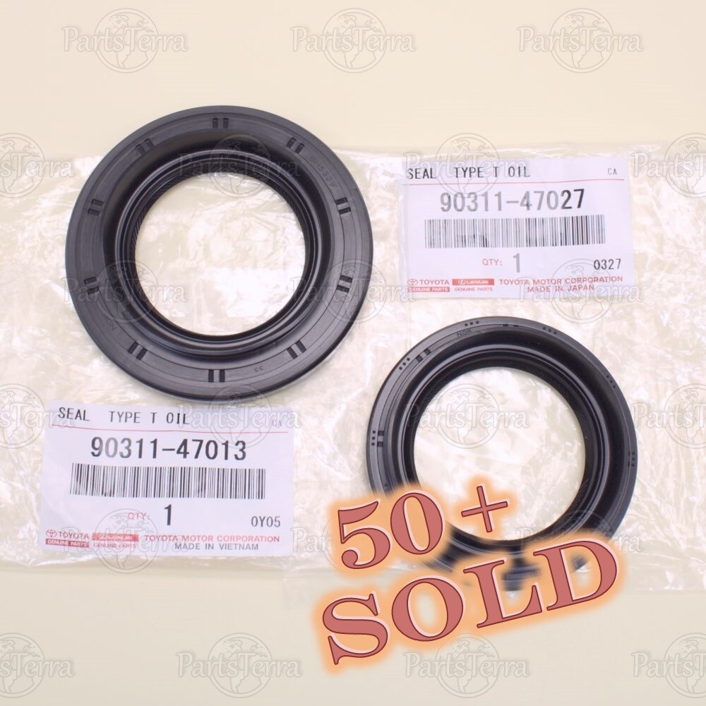 Set Genuine Toyota SEQUOIA Lexus GX460 LX570 Front Drive Shaft