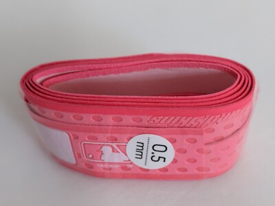 Team issued Chicago Cubs Mother's Day lizard skin pink bat grip 0.5 mm 39 inches