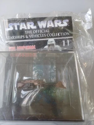 Deagostini Star Wars Official Starships & Vehicles #11 Imperial Speeder Bike - Image 1 of 3