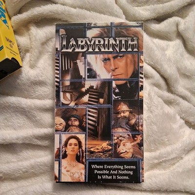 Labyrinth VHS 1999 Fantasy David Bowie Jennifer Connelly Columbia TriStar Sci-Fi
