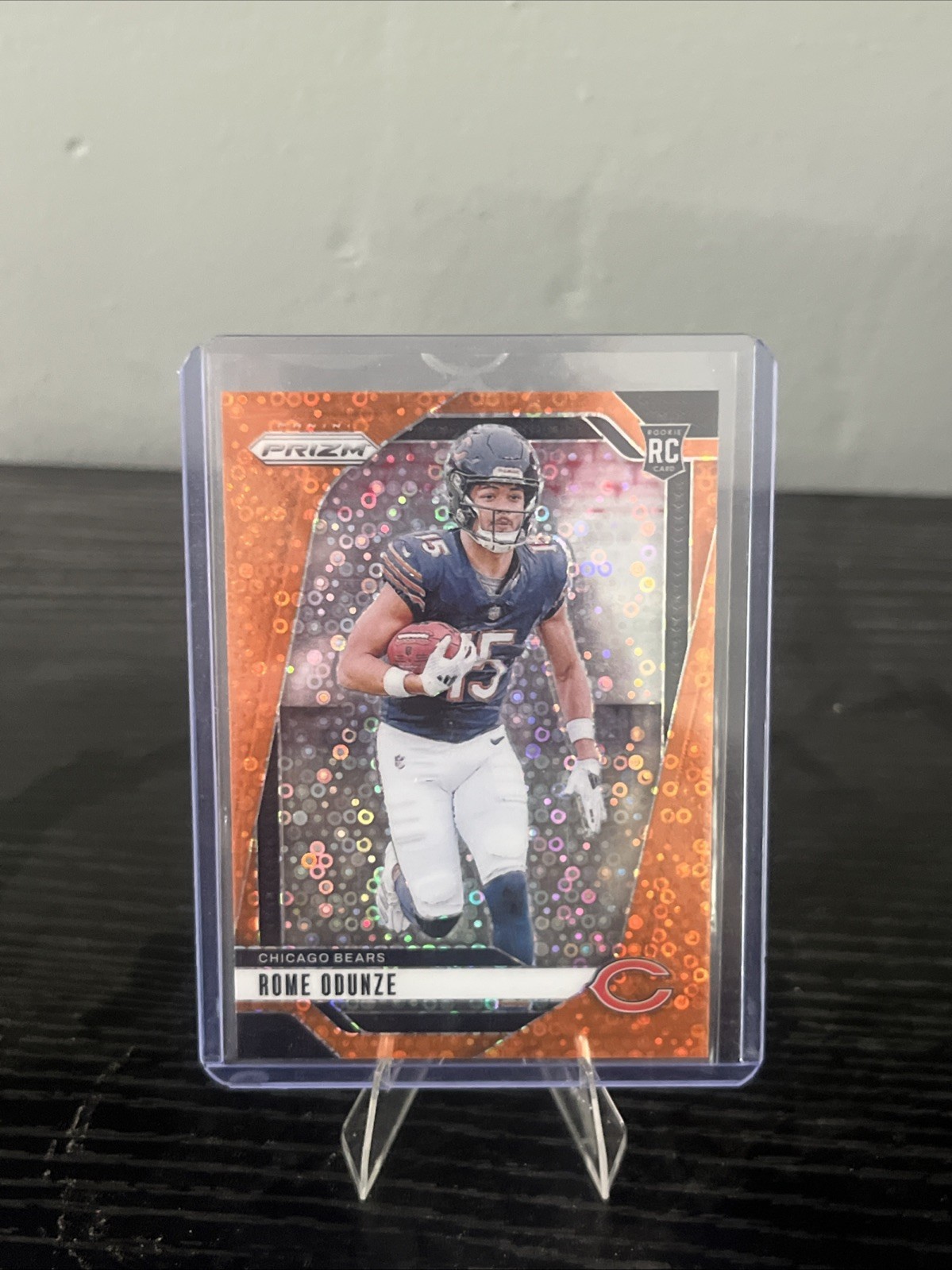 2024 Panini Prizm - Rookies Rome Odunze #385 Disco Prizm (RC)