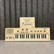 Casio Casiotone MT-40 Teclado Eléctrico Sintetizador Vintage - PROBADO Con Manual