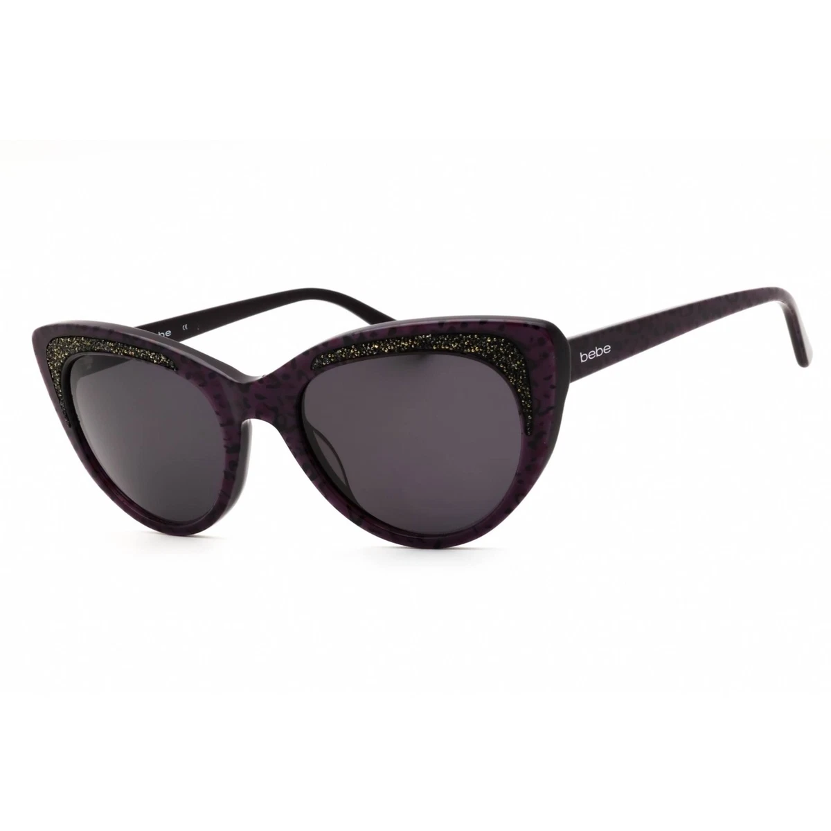 Bebe Women\'s Sunglasses in Black and Purple, NWOT bebe Women main image 4