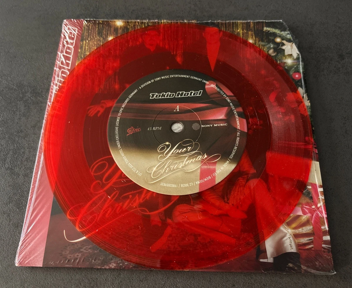 Tokio Hotel - „Your Christmas“ Limited Red 7" Vinyl