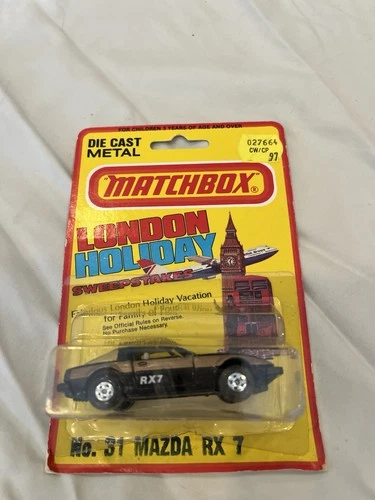 Vintage Matchbox Car. No.31, Mazda RX-7