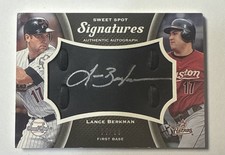 2008 Sweet Spot LANCE BERKMAN #07/99 Silver Auto Sweet Spot Signatures