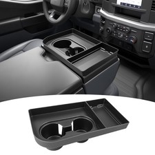 Jump Seat Cup Holder Organizer for 2021-2025 Ford F150 2023-2026 Ford F250 ...