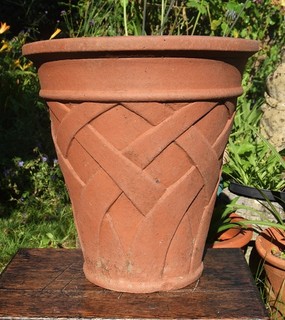 A Large & Heavy Plant Pot