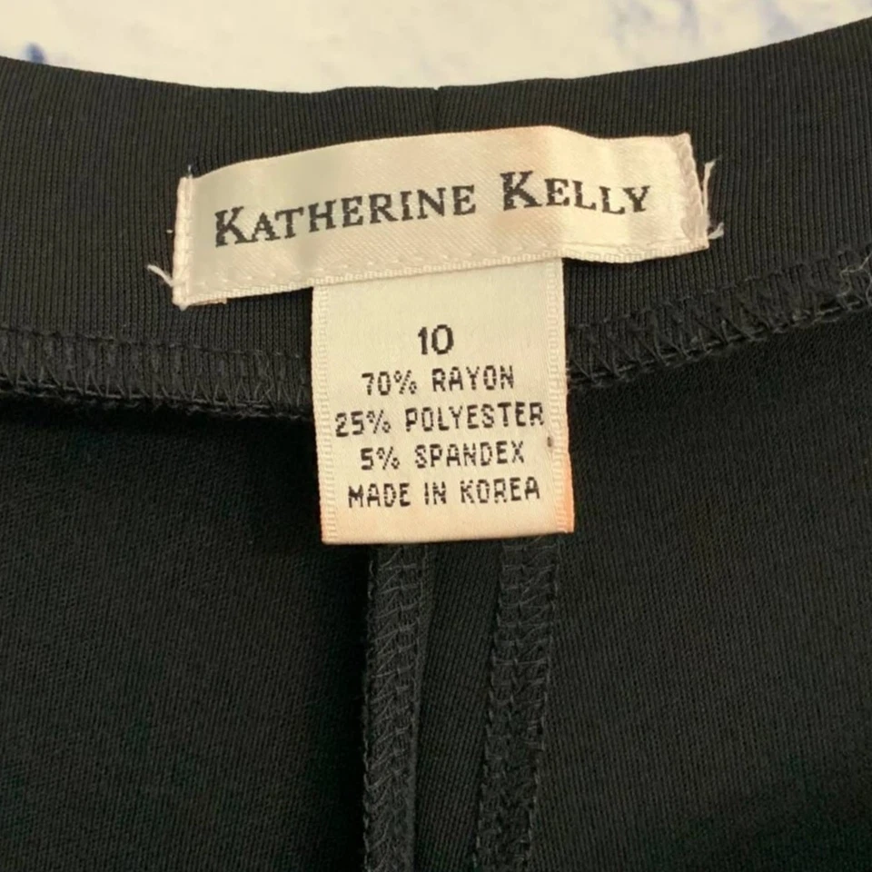 Katherine Kelly Black Pant - Image 3 of 4