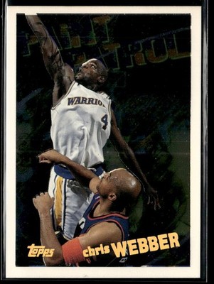 1994-95 Topps #106 Chris Webber Spectralight