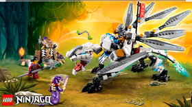 [Sealed ] Lego 70748 Ninjago Titanium Dragon Brand New Factory Set