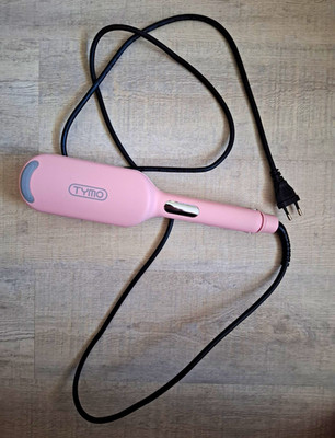TYMO Rovy Welleneisen rosa mit Drehkabel, Netzstrom, Kunststoff (gebraucht)