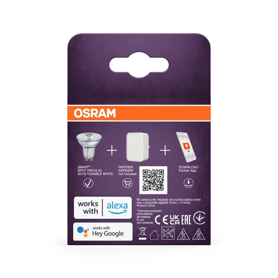 OSRAM SMART LED Spot PAR16 Reflektor GU10, 4.7W ZigBee 3.0, Tunable White - Bild 3 von 4