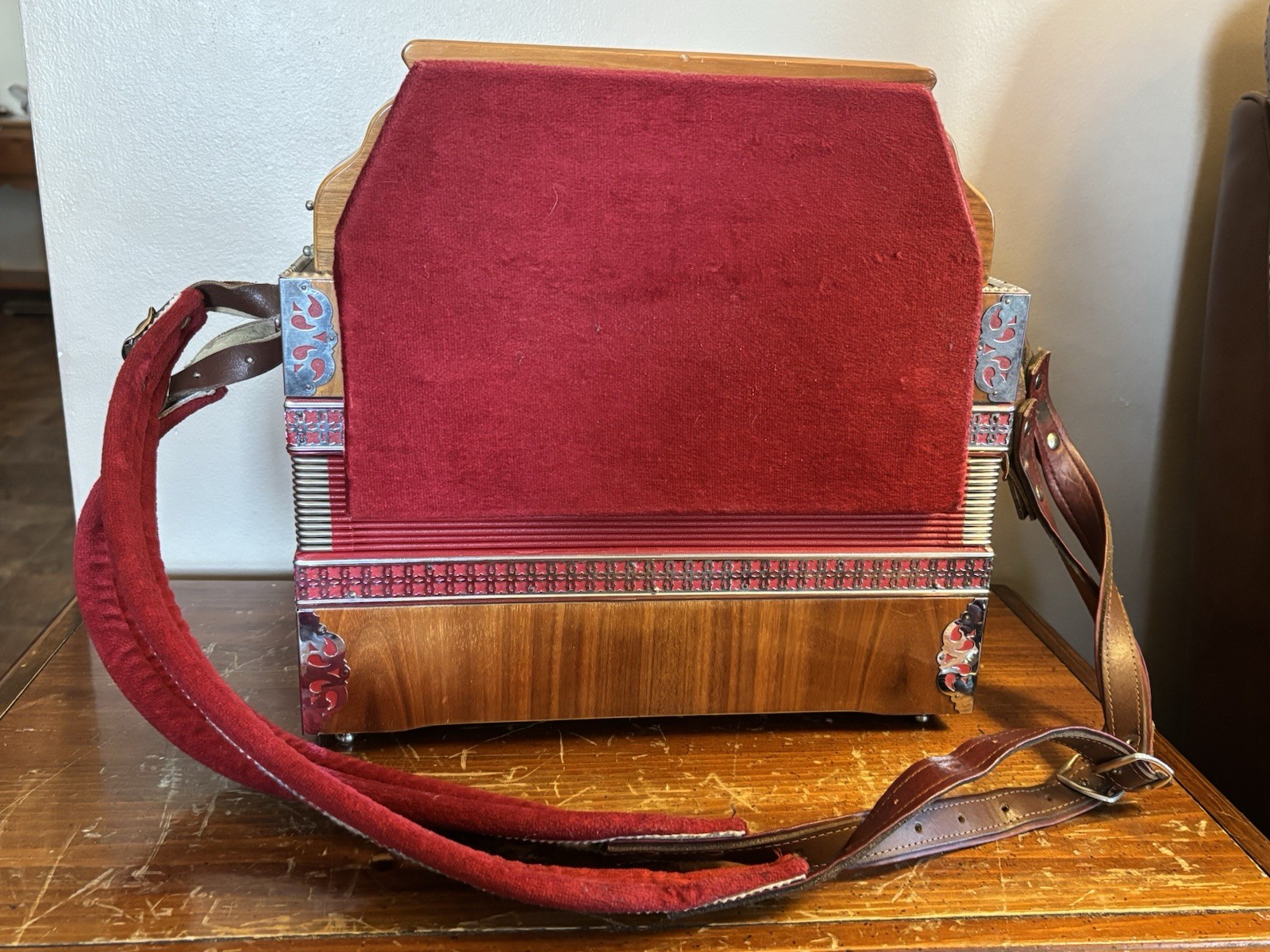 Slovenian Melodija 3 Row Diatonic Button Box Accordion Steirische Harmonika CFBb