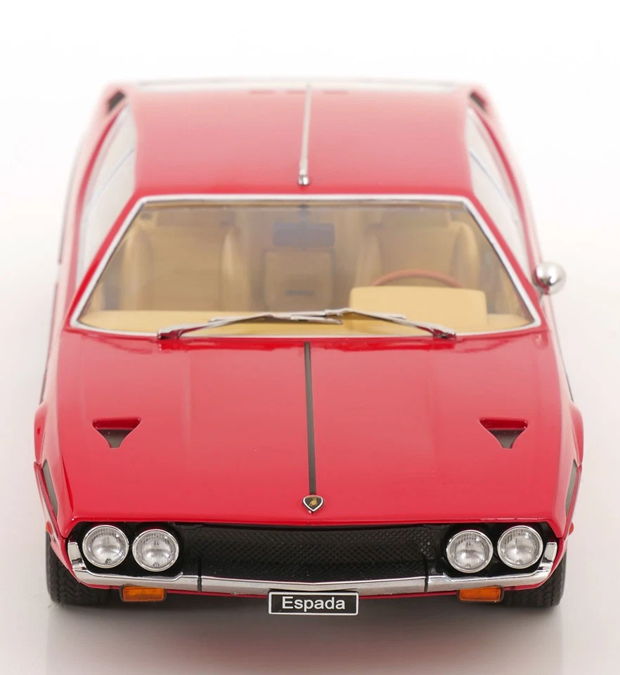 KK Scale 1:18 LAMBORGHINI ESPADA S2 RED 1970 - KKDC181406 - Immagine 4 di 4