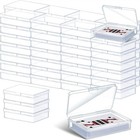 Playing Card Cases Trading Card Deck Holders Clear Empty Storage Box Organizers