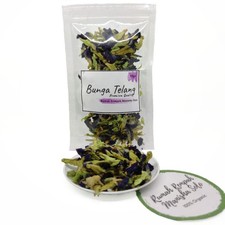 Blue Butterfly Pea Flower Whole Dried Petals 10g Natural Tea