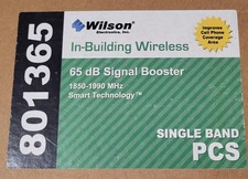 Wilson Electronics 801365 In-Building Wireless Cellular 65 dB Amplifier NOS 