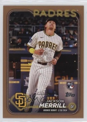 2024 Topps Update Debut Gold 1888/2024 Jackson Merrill #US169 Rookie RC 08vx