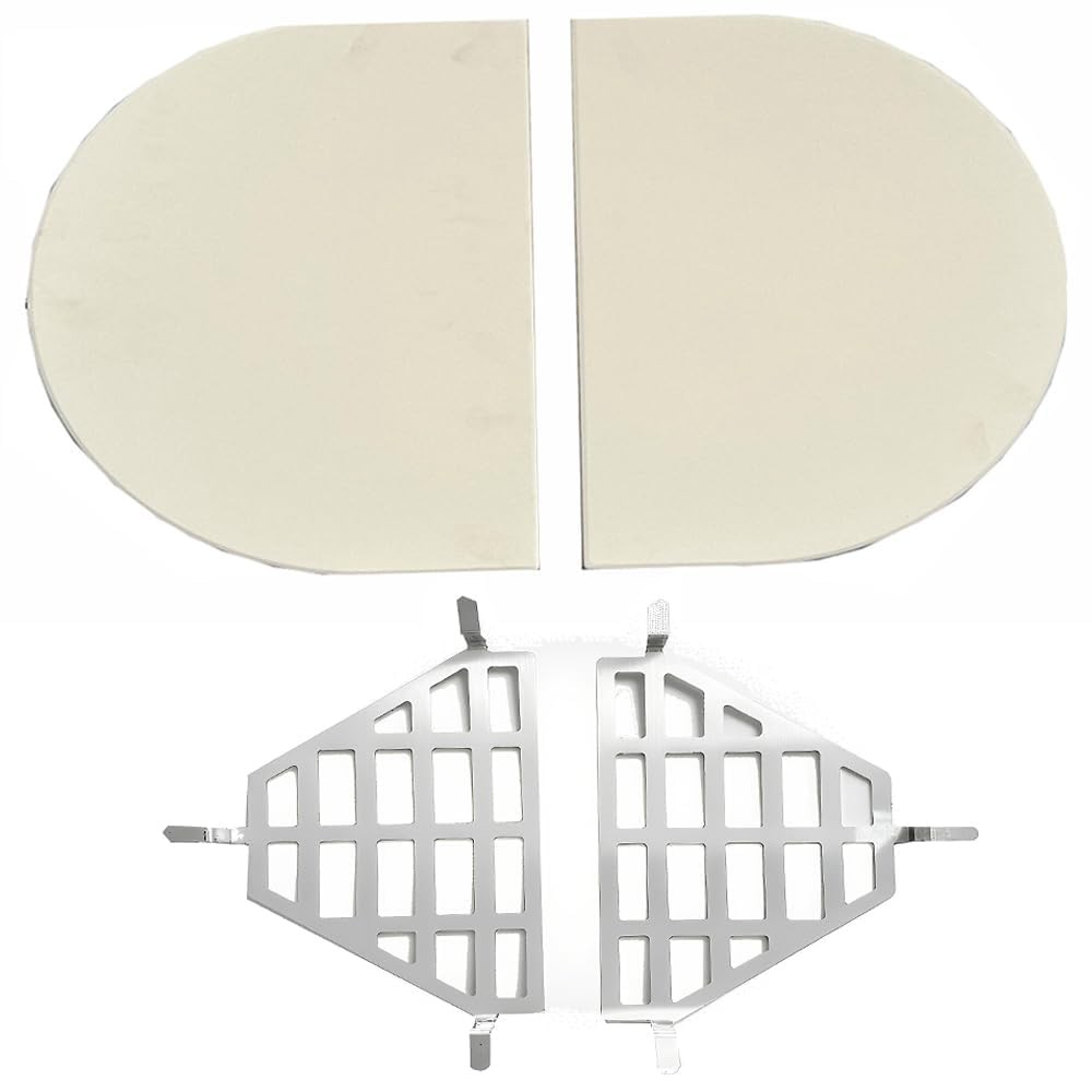 SCPR324 (2-Pack) Ceramic Primo Grill Accessories for Primo Oval XL Grill Part...