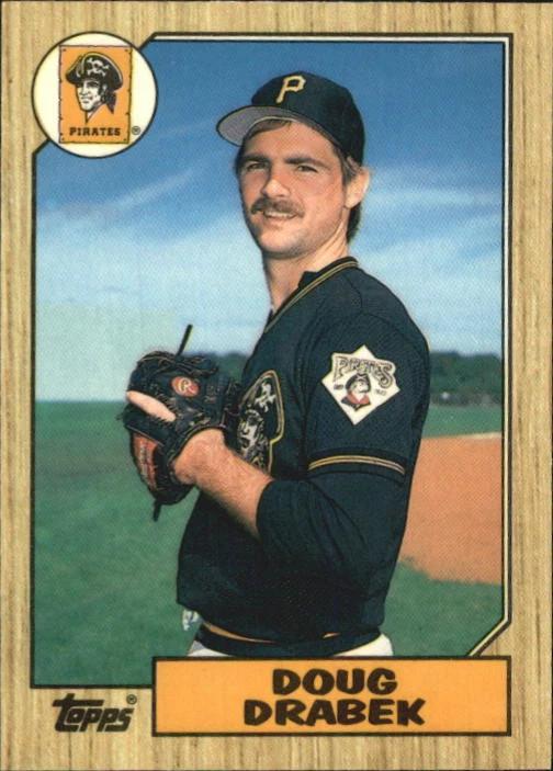 Doug Drabek trading card