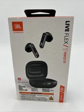 JBL Earbuds Headphones Live Flex Perfect Fit Ear Buds, Black New SEALED