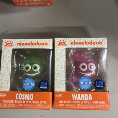 FUNKO MINIS NICKELODEON FAIRLY ODD PARENTS COSMO & WANDA GLITTER EXCLUSIVES