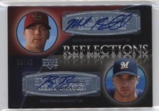 2007 Exquisite Rookie Signatures 8/40 Mark Reynolds Ryan Braun #REF-RB Auto q3x